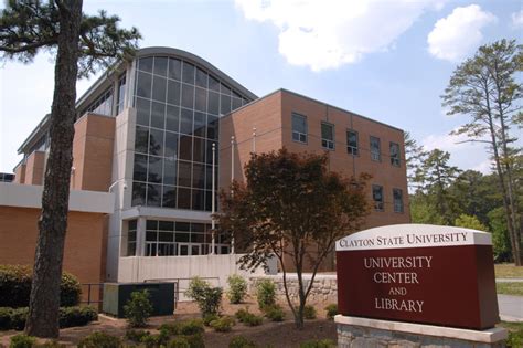 Clayton university georgia - Jan 2, 2004 · Clayton State University (CSU) opened in 1969 in Morrow as Clayton Junior College, a unit of the University System of Georgia. Harry S. Downs, a university system administrator, became the founding president and served through 1993. The Board of Regents elevated the institution to baccalaureate status in 1986 and adopted the present name in 2005. 